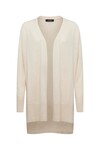 PURE CASHMERE DRAPE CARDIGAN (STONE MARLE)