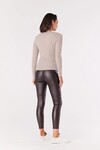 WAXED LEGGING (CHOCOLATE)