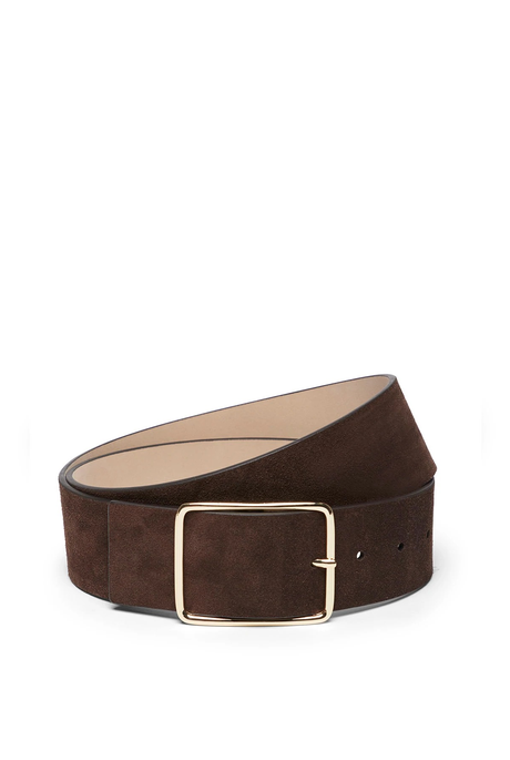 SUEDE BELT (CHOCOLATE)