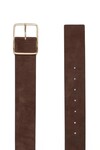 SUEDE BELT (CHOCOLATE)