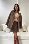 LOVE'S LABOUR'S LOST BLAZER (COCOA WOOL)