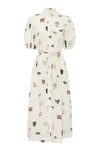 HERA MIDI DRESS (WHITE JANUS)