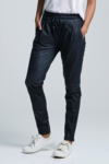 GEMMA LEATHER JOGGERS (BLACK)