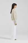 THE AGNES MOHAIR BLEND CARDIGAN (OATMEAL MARLE)