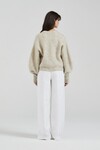 THE AGNES MOHAIR BLEND CARDIGAN (OATMEAL MARLE)