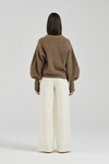 THE AGNES MOHAIR BLEND CARDIGAN (NUTMEG MARLE)