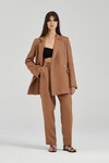 THE ODETTE BLAZER (CHESTNUT LINEN)