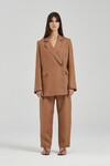 THE ODETTE BLAZER (CHESTNUT LINEN)