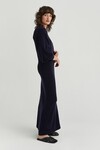 MOCK SWEATER DRESS (DARKEST NAVY)