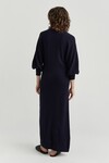 MOCK SWEATER DRESS (DARKEST NAVY)