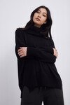 FUNNEL NECK JUMPER (BLACK)