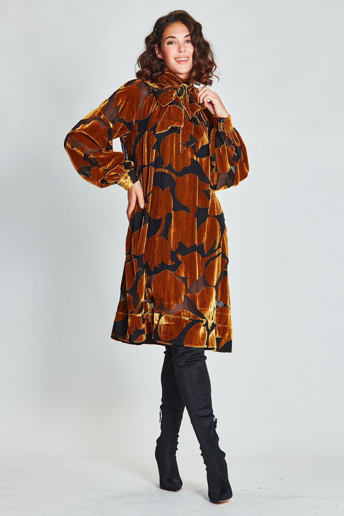 ISN'T SHE LOVELY TUNIC (MARIGOLD) TRELISE COOPER WINTER 22 Boxing Day Sale