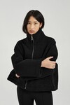 THE MIMI ZIP JUMPER (BLACK)