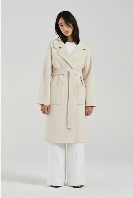 THE MATILDA COAT (ECRU)