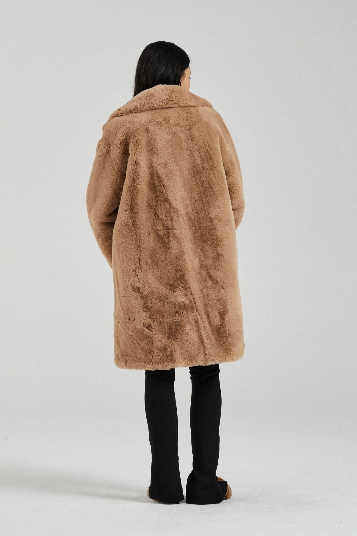 The Amelia coat light brown- FRIENDS WITH FRANK. AUTUMN
