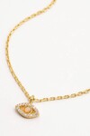 EYE OF INTUITION NECKLACE (18K GOLD VERMEIL)