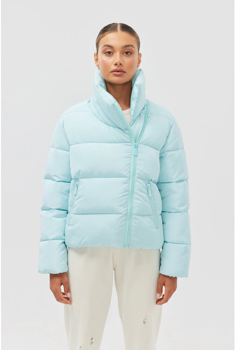 JUPITER PUFFER JACKET (AQUA)