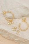 MY SAFEST PLACE HOOP EARRINGS (18K GOLD VERMEIL)