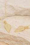 MY SAFEST PLACE NECKLACE SET (18K GOLD VERMEIL)