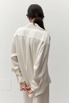 DOMINIQUE SILK SHIRT (CREAM)