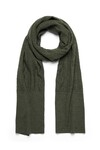 MERINO CABLE SCARF (KHAKI)