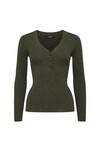 ELSA MERINO JUMPER (KHAKI)