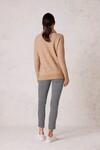 ALMA JUMPER WITH SNOOD (CARAMEL)