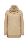 ALMA JUMPER WITH SNOOD (CARAMEL)