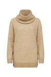 ALMA JUMPER WITH SNOOD (CARAMEL)