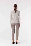 PURE CASHMERE CREW JUMPER (GREY MARLE)