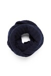 PURE CASHMERE SNOOD (NAVY)