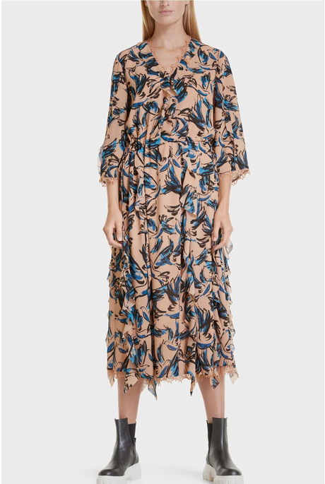 DRESS WITH BIRD PRINT