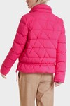 QUILTED DOWN PUFFER JACKET (SUPER PINK)