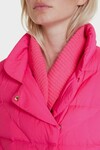 QUILTED DOWN PUFFER JACKET (SUPER PINK)