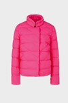 QUILTED DOWN PUFFER JACKET (SUPER PINK)