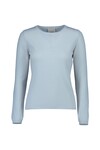 CASHMERE ROUND NECK SWEATER (LIGHT BLUE)