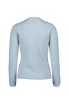CASHMERE ROUND NECK SWEATER (LIGHT BLUE)