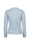 CASHMERE ROUND NECK SWEATER (LIGHT BLUE)