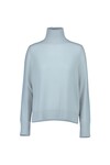 CASHMERE ROLL NECK SWEATER (LIGHT BLUE)