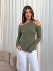 SMITTEN TOP (KHAKI)