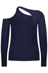 SMITTEN TOP (NAVY)