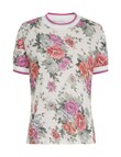 PATTIE FITTED TEE (CREAM ROSE)