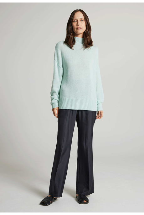 GRAYSON SWEATER (PALE TIFFANY)