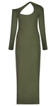 SMITTEN DRESS (KHAKI)