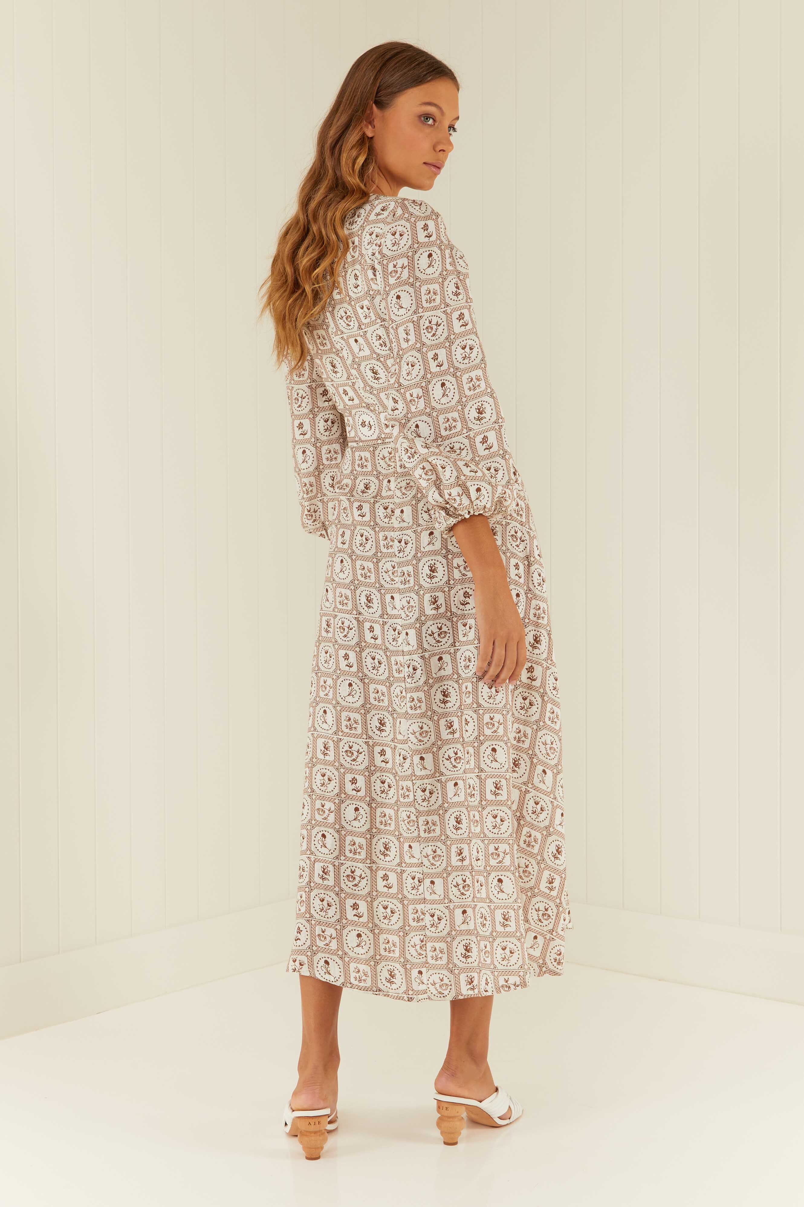 Melrose dress aje clearance