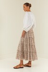 LEO SKIRT (BROWN TILE)