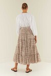 LEO SKIRT (BROWN TILE)