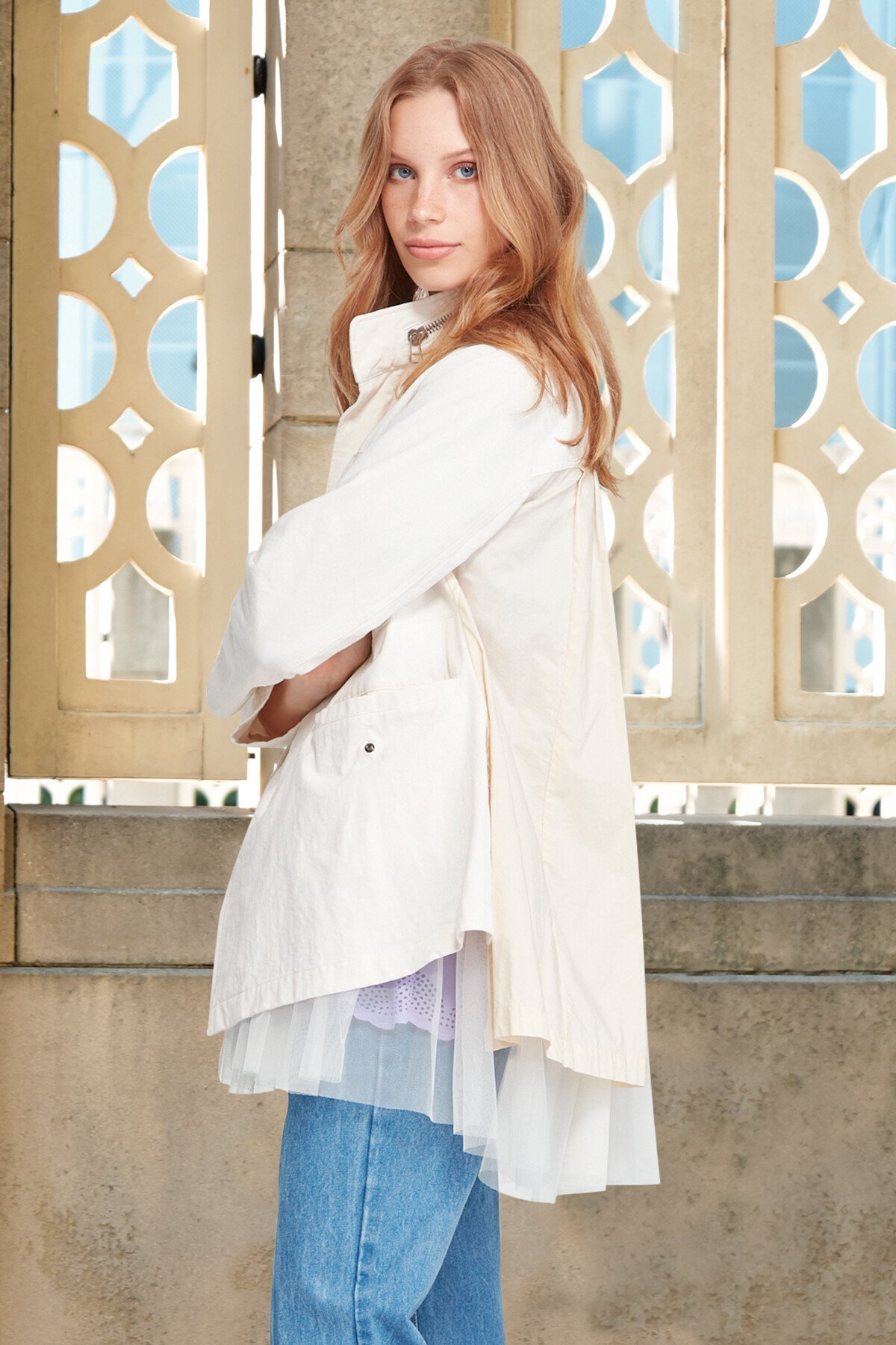 CANVASSING MY OPTIONS JACKET (IVORY)- COOPER SPRING 22