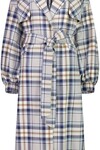 IN THE LOOP TRENCH COAT (PLAID)