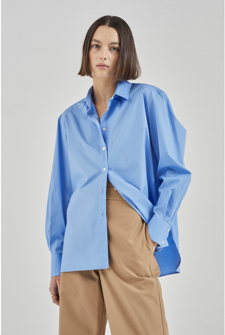 THE CALISTA SHIRT (CORNFLOWER)- FRIENDS WITH FRANK. SPRING 22 Boxing ...